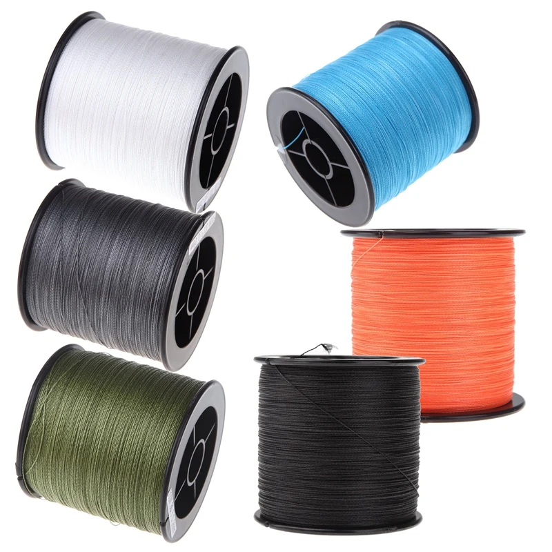 

500 M 30 LB 0.26Mm Fishing Line Strength PE Braided 4 Strands White