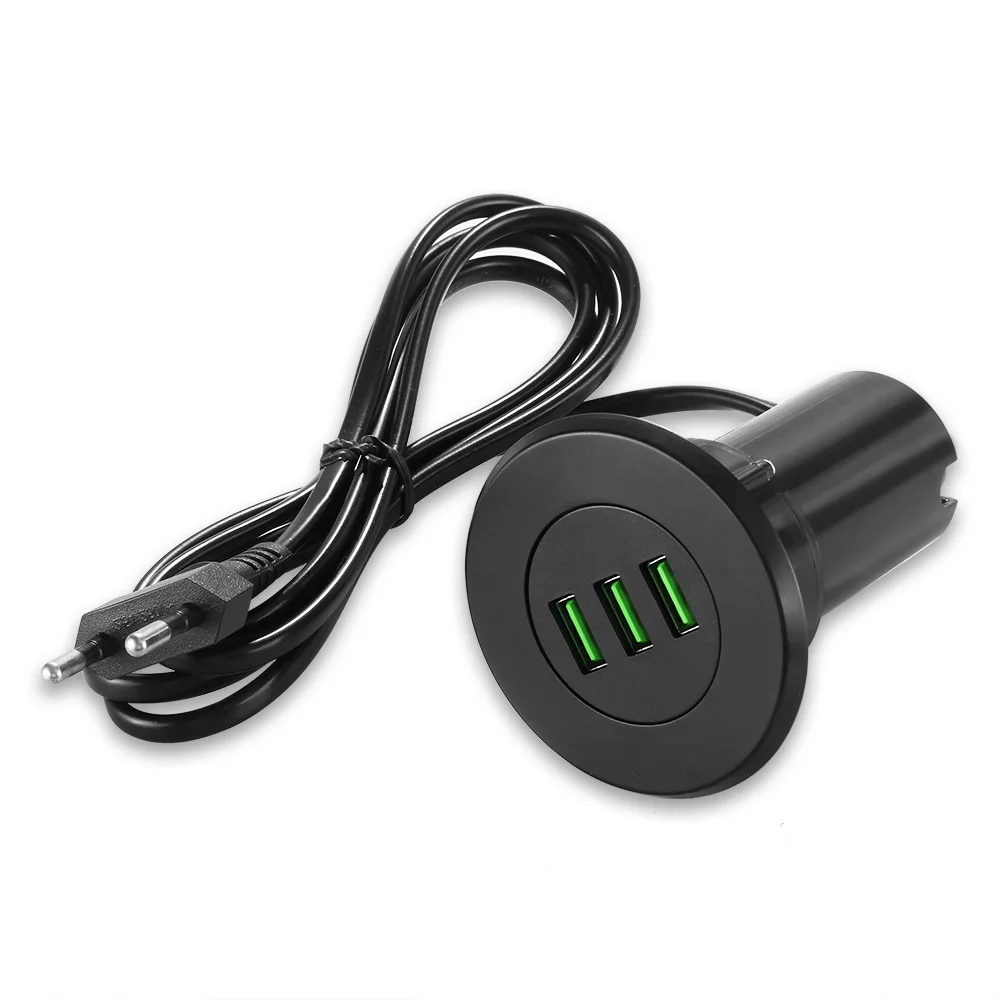 Настольное зарядное устройство с 3 USB портами для телефонов IPhone Samsung Xiaomi|Зарядные