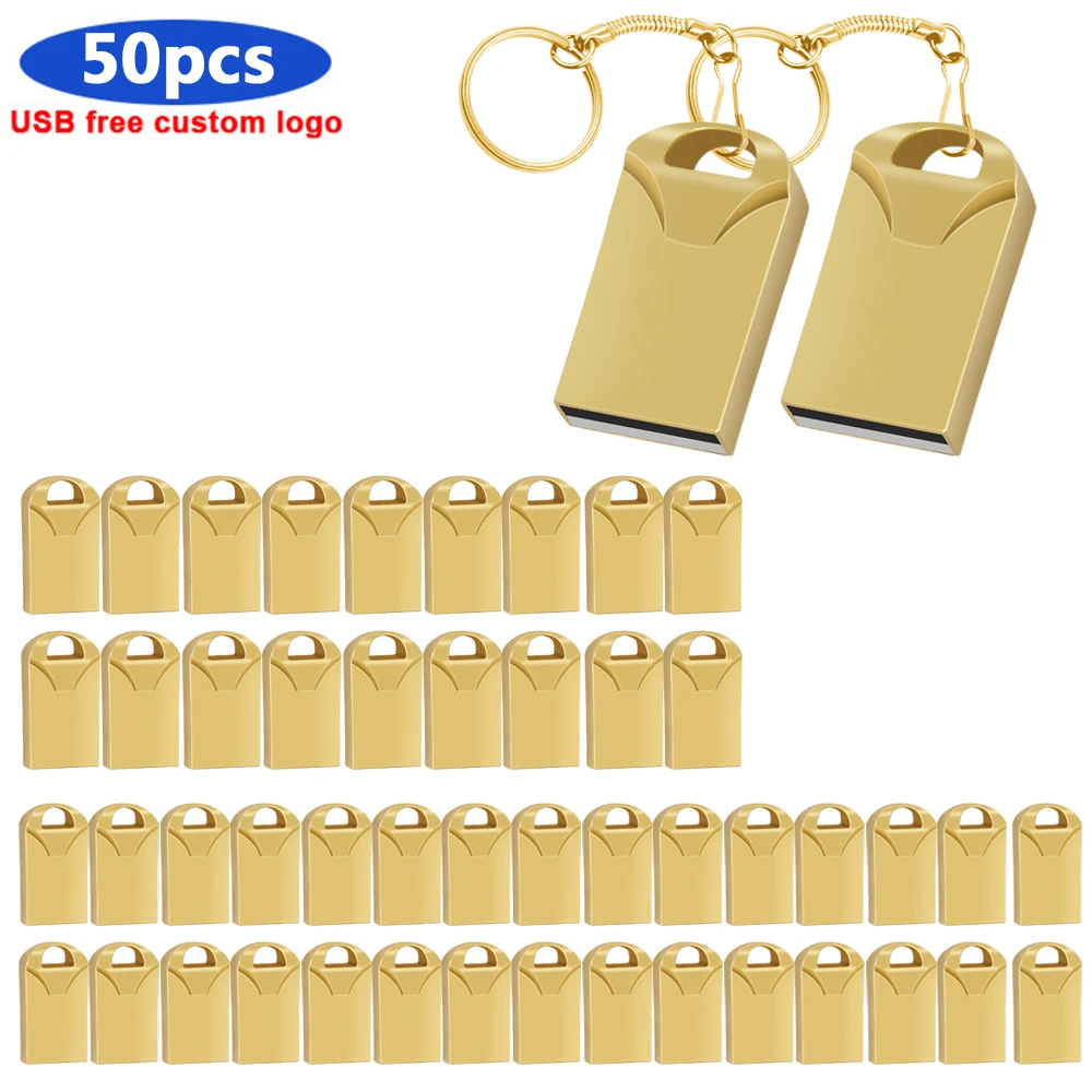 

50 шт./лот мини металлический USB 2,0 флеш-накопитель 4GB/8GB/16GB/32GB/64GB изготовленный на заказ логотип флэш-накопитель флеш-накопитель 100% TF карта с фа...