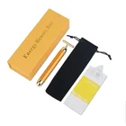 Красота бар 24K Электрический стержень для похудения лица Золотая Ручка Т-образный Массажер для лица Подтяжка и подтяжка кожи электрическая красота