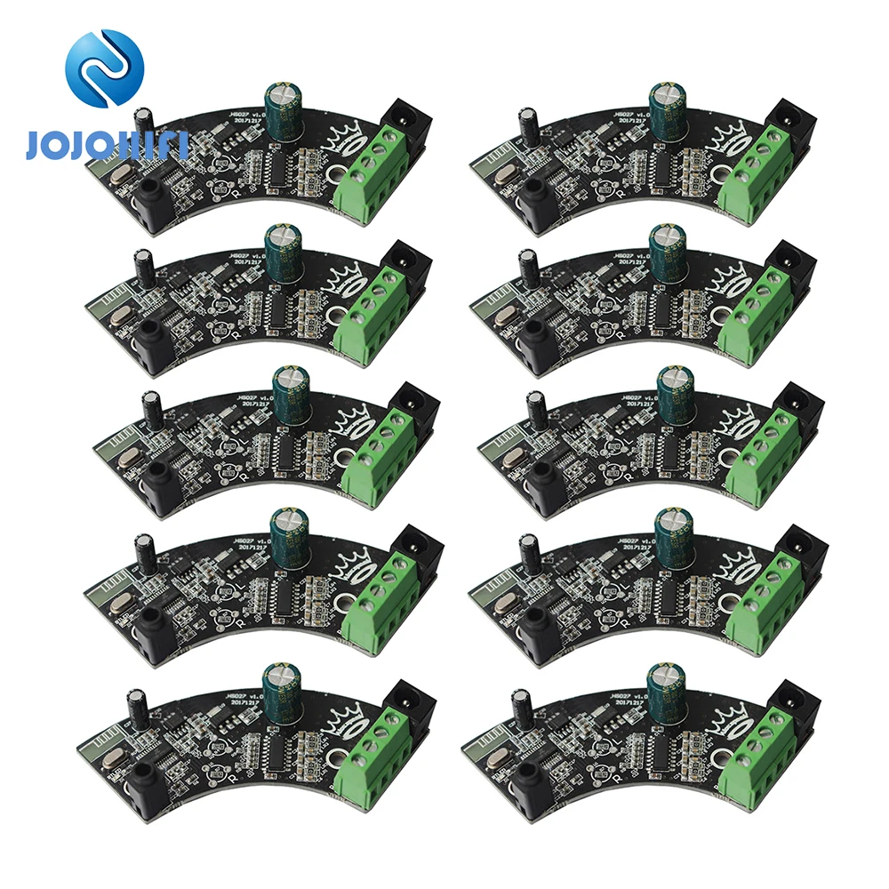 

1pc-10pcs/Lots Dual Channel 12W-35W 4.2 Bluetooth 12V-19V Audio Amp Board Ceiling Speaker Background Music Power Amplifier Board