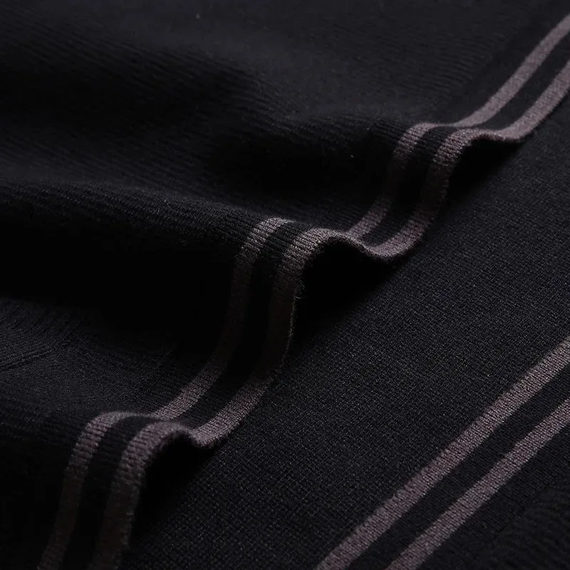 Высококачественный вязаный кардиган с вышивкой пчелы мужской новый тренд на