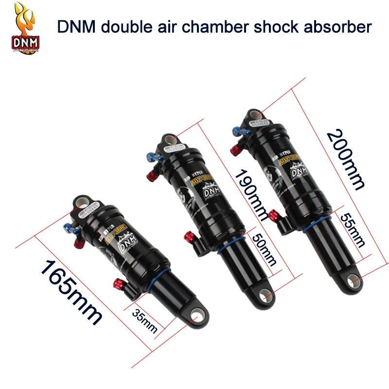 

DNM амортизатор для велосипеда AOY-36RC амортизатор для горного велосипеда, отскок/блокировка/Регулировка давления воздуха 165190200 мм, амортизато...