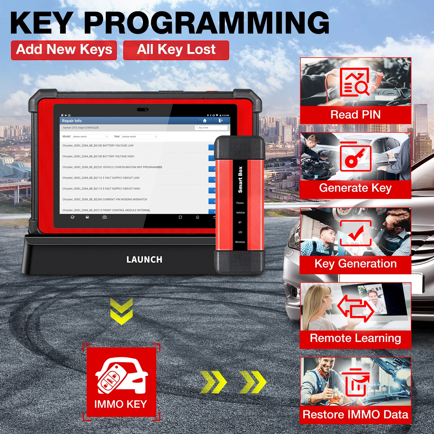 LAUNCH X431 PAD V OBD2 автомобильный полный диагностический инструмент программирование