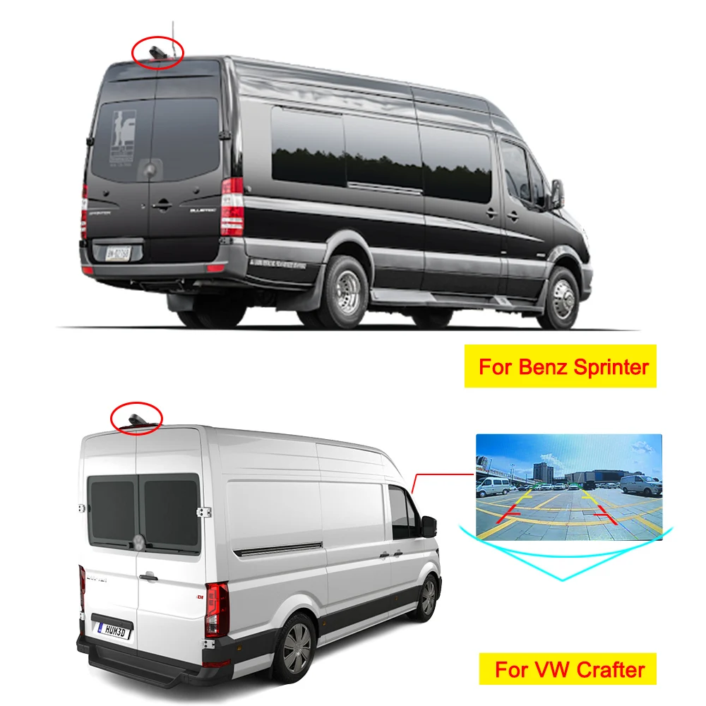 

Smartour Car Rear View Reverse Camera for Benz Stebbings RV Infrared Vehicle Backup Camera Car Brake Light Backup Fisheye lens