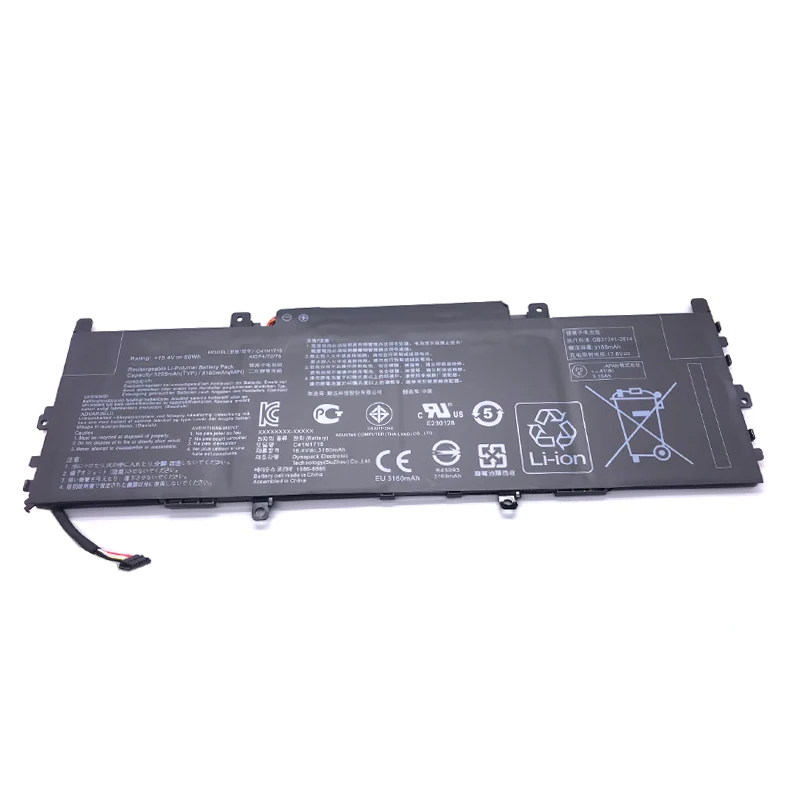 LMDTK New C41N1715 Аккумулятор для ноутбука ASUS UX331FN UX331UA-1B UX331UN UX331UN-1E U3100UN 0B200-02760000 15 4 V 50WH |