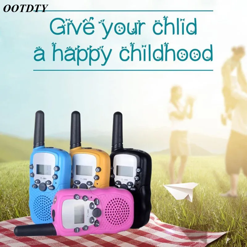1 пара Детская рация игра для родителей мобильный телефон говорящая игрушка