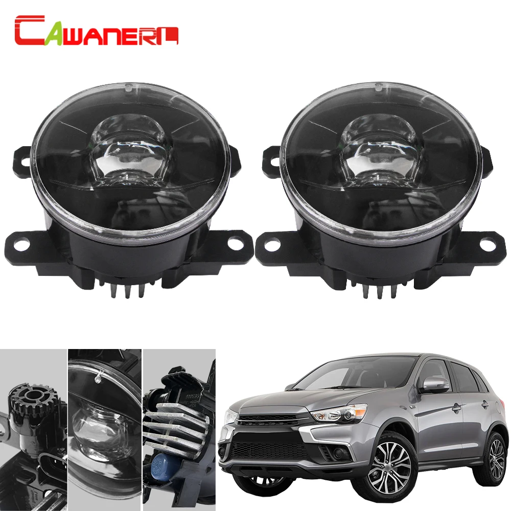 Cawanerl для Mitsubishi RVR 2013 2014 2015 2016 2017 2018 автомобильный H11 объектив СВЕТОДИОДНЫЙ