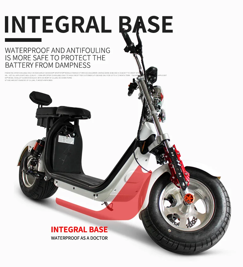 Günstig Elektrische Roller Für Sowohl Männer Und Frauen Pedal Lithium-Batterie Breite Reifen Motorrad