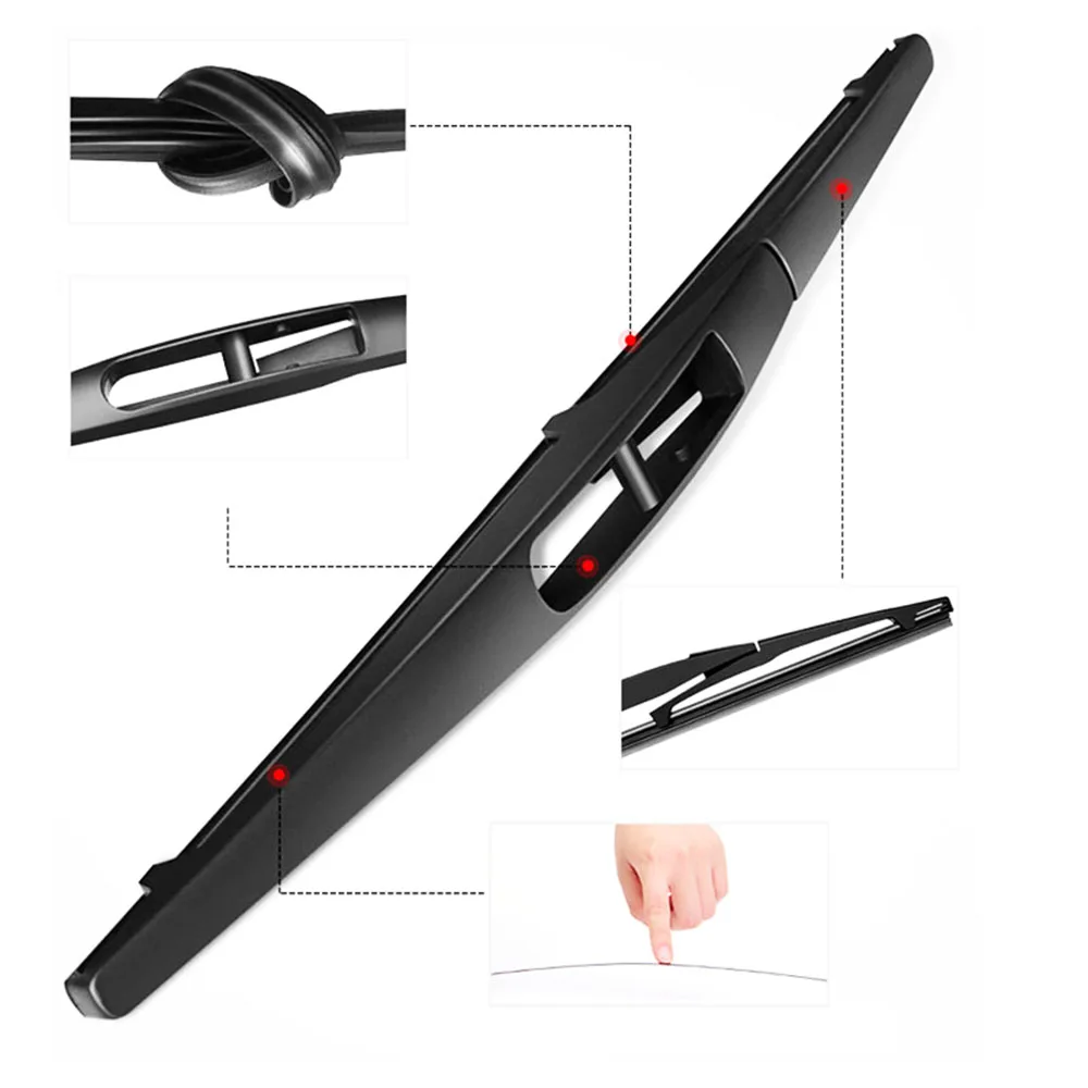 Misima 10 &quotСтеклоочиститель заднего стекла для Peugeot 4008 Citroen C4 Aircross 2012 2013 2014 Opel Agila B Fiat