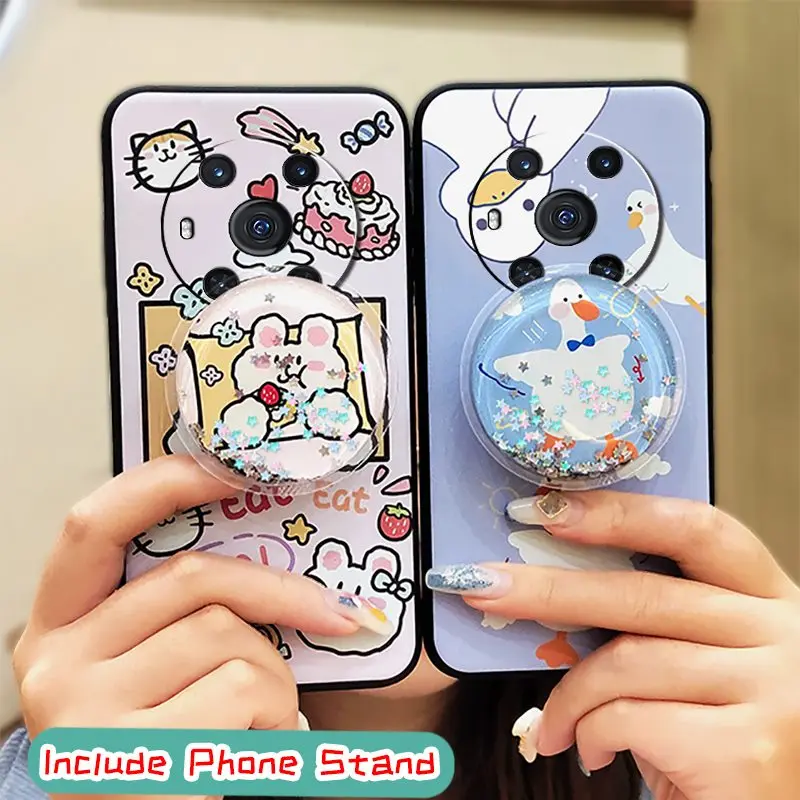 Back Cover TPU Phone Case For Huawei Honor Magic3 Original New Arrival Cute foothold | Mobile Cases &amp Covers