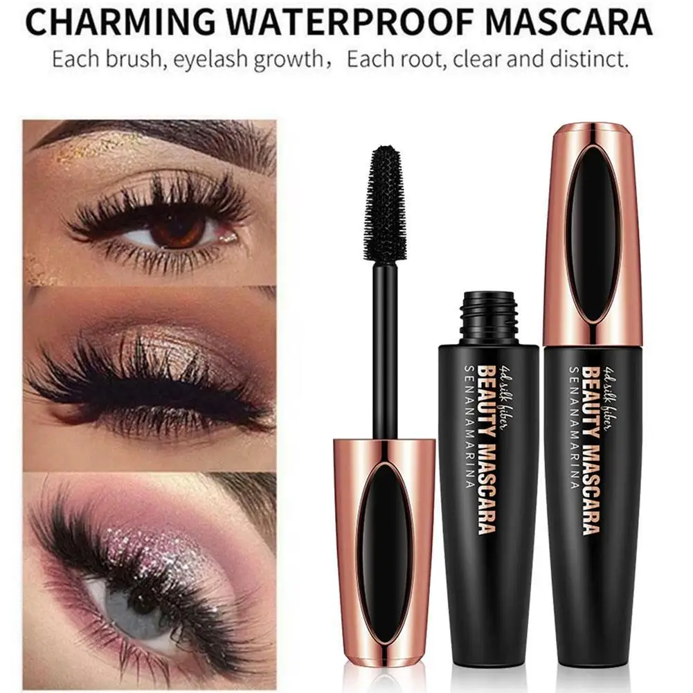

13g 4D Women's Makeup Mascara Plump, Thick, Curling, Long, Natural Quick-drying, Cosmetics Non-smudge, Waterproof