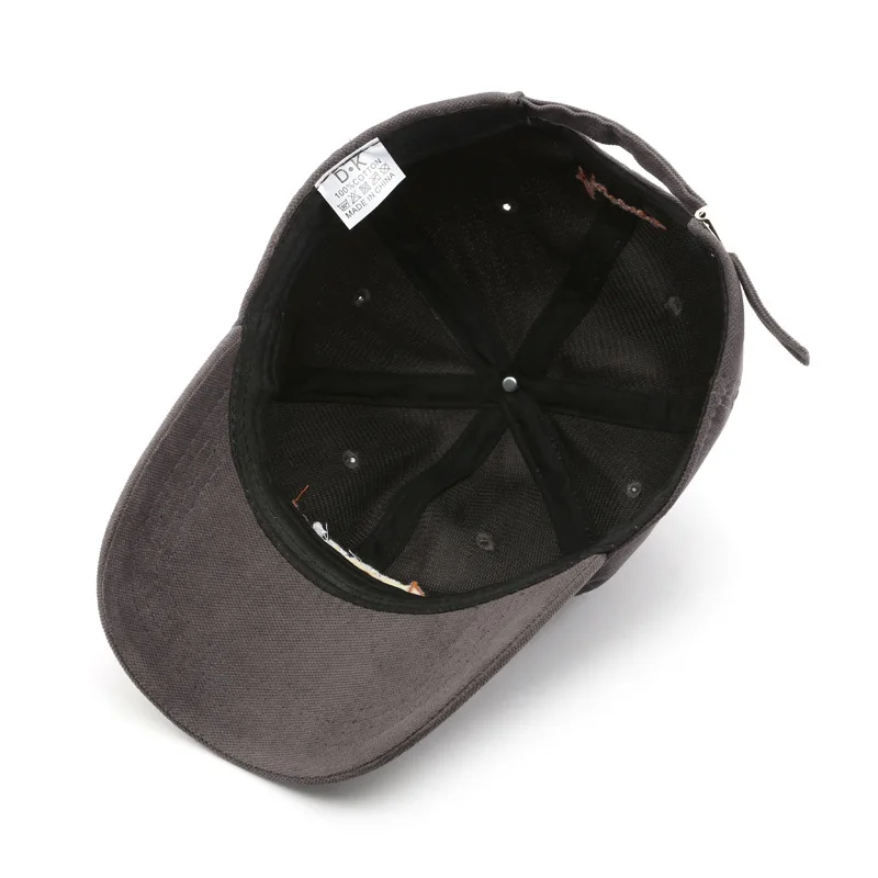 FS 2023 Trendy Summer Hat For Women Brown Cotton Baseball Cap Small Face Men Outdoor Windproof Trucker Casquette Homme |