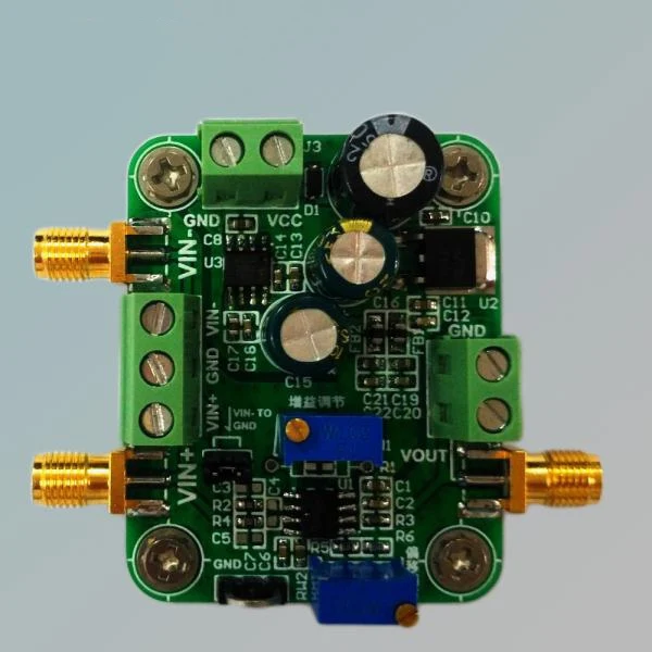 Усилитель напряжения милливольт/микровольт низкий уровень шума модуля AD620 одна
