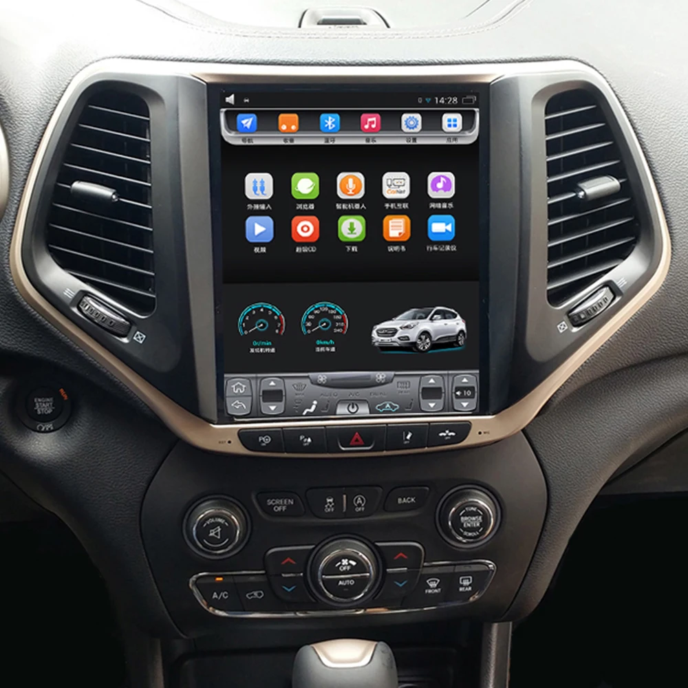 CaMultimedia Player Стерео GPS DVD радио навигация NAVI Android экран монитор для Jeep Cherokee KL 2014 ~