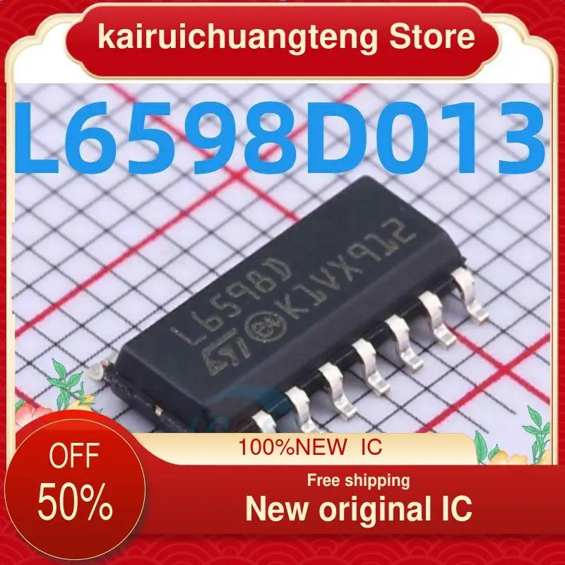 

（1PCS） L6598D013TR L6598D L6598 SOP-16 LCD power chip New original IC