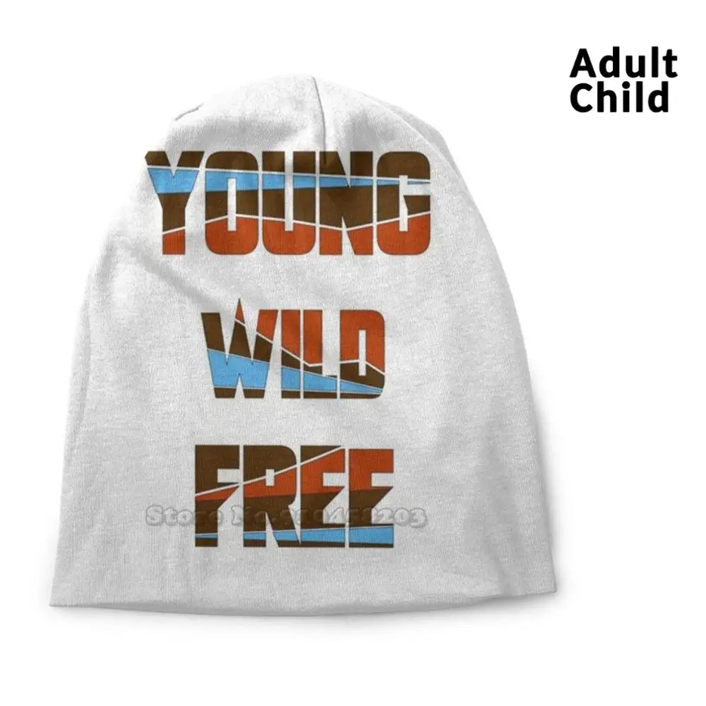 

Young Wild Free Hip-Hop Hat Beanie Hat Casual Polyester Knit Cap Young Wild Free Karma Arc Eklavya Sharma Design Designer