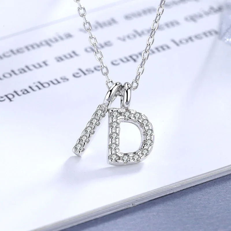 Женское Ожерелье с буквами ID FUN PROUDER универсальная цепочка до ключицы из