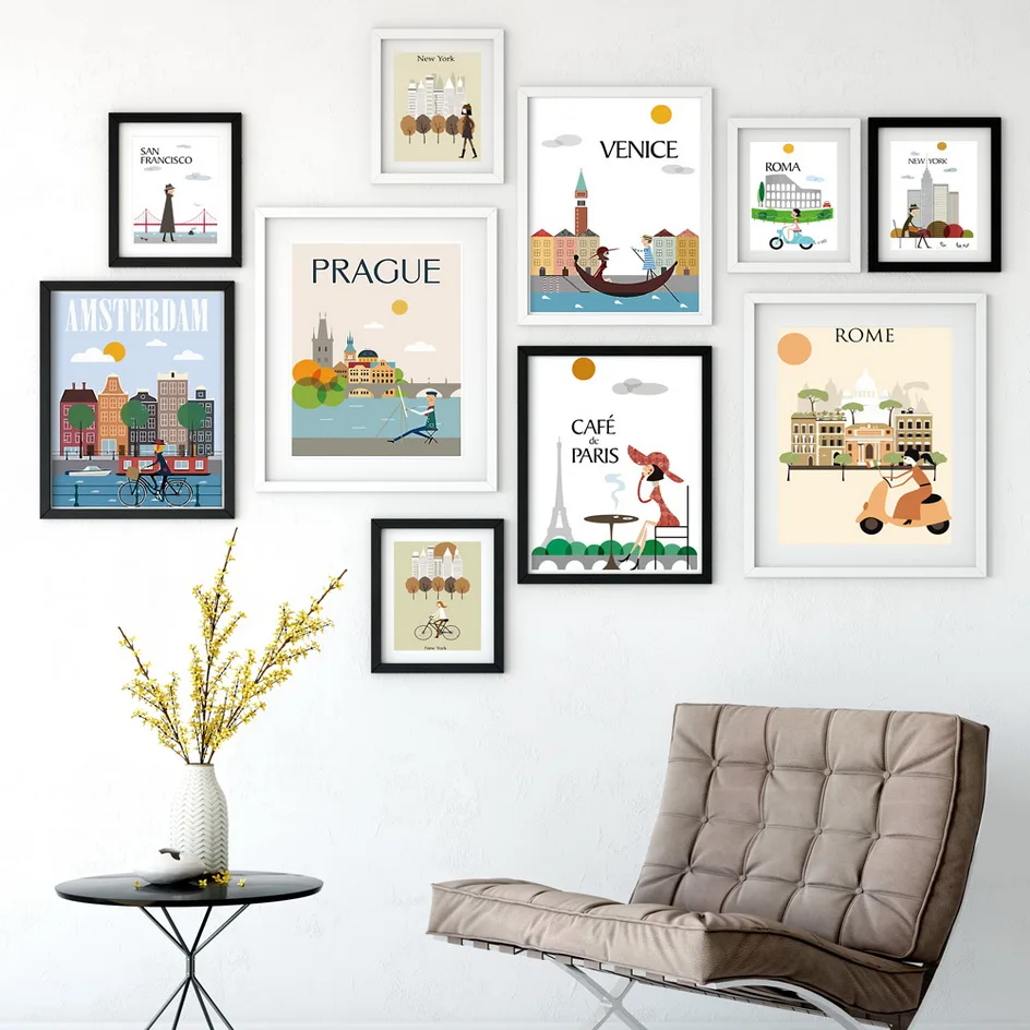 Элегантная поэзия модный мир большой город раннее утро искусство печатный