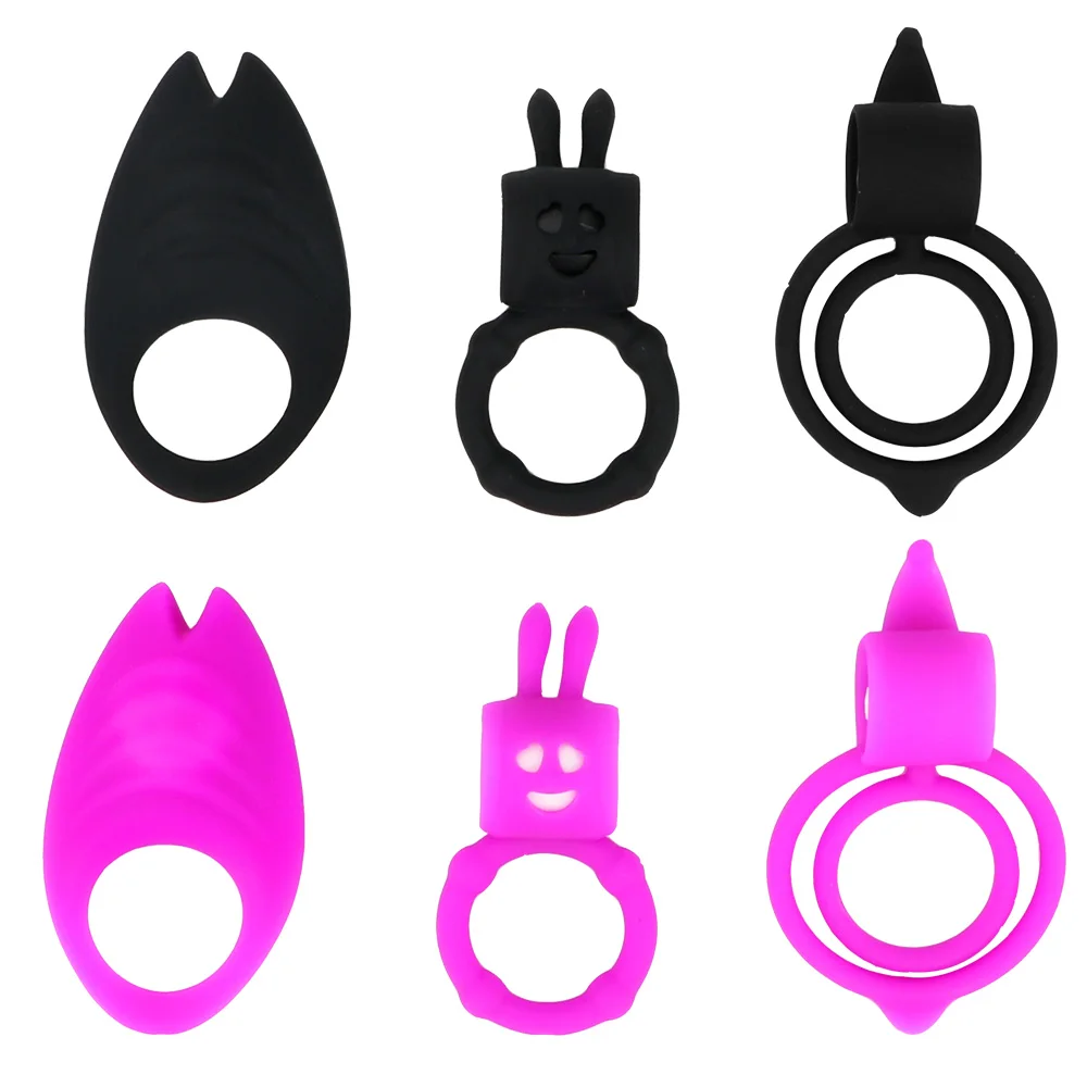 VATINE Задержка эякуляции кроличьи кольца на пенис для клитора унисекс увеличитель