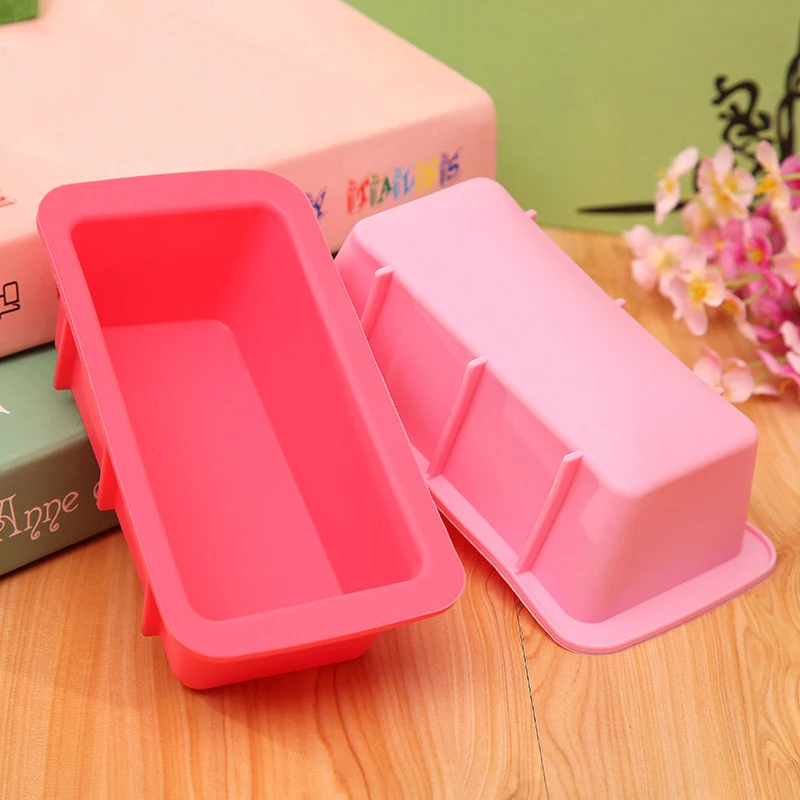 

Silicone Cake Mold Rectangle Pan Bakeware Molds for Bread Toast Baking DIY Kitchen Supplies MAZI888
