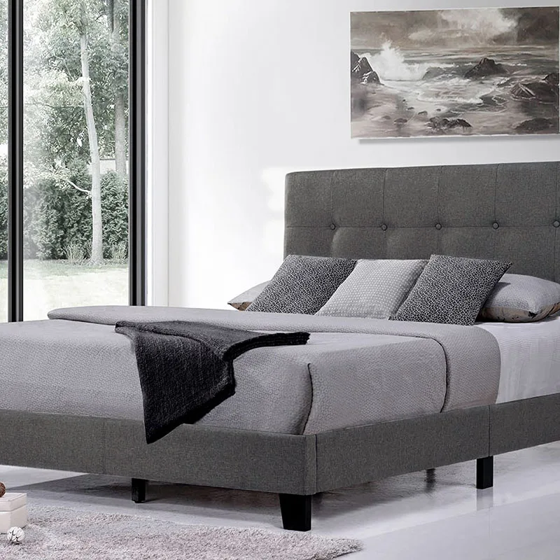 Платформа для матраса и кровати основание с деревянной основой стеганным