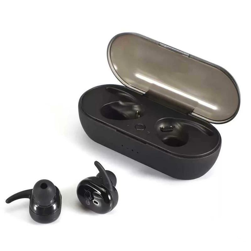 Y30 black TWS, беспроводные Bluetooth наушники 5,0 дюйма, беспроводная bluetooth гарнитура, наушники, беспроводные стерео наушники с микрофоном, портативные беспроводные наушники - Цвет: Y30 black