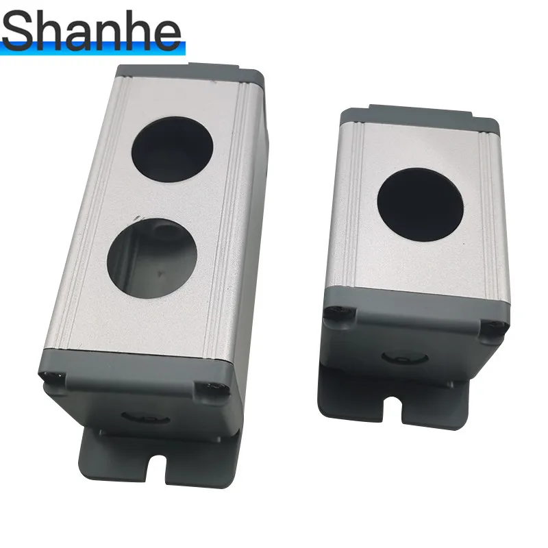 Водонепроницаемый кнопочный переключатель из алюминиевого сплава коробка с