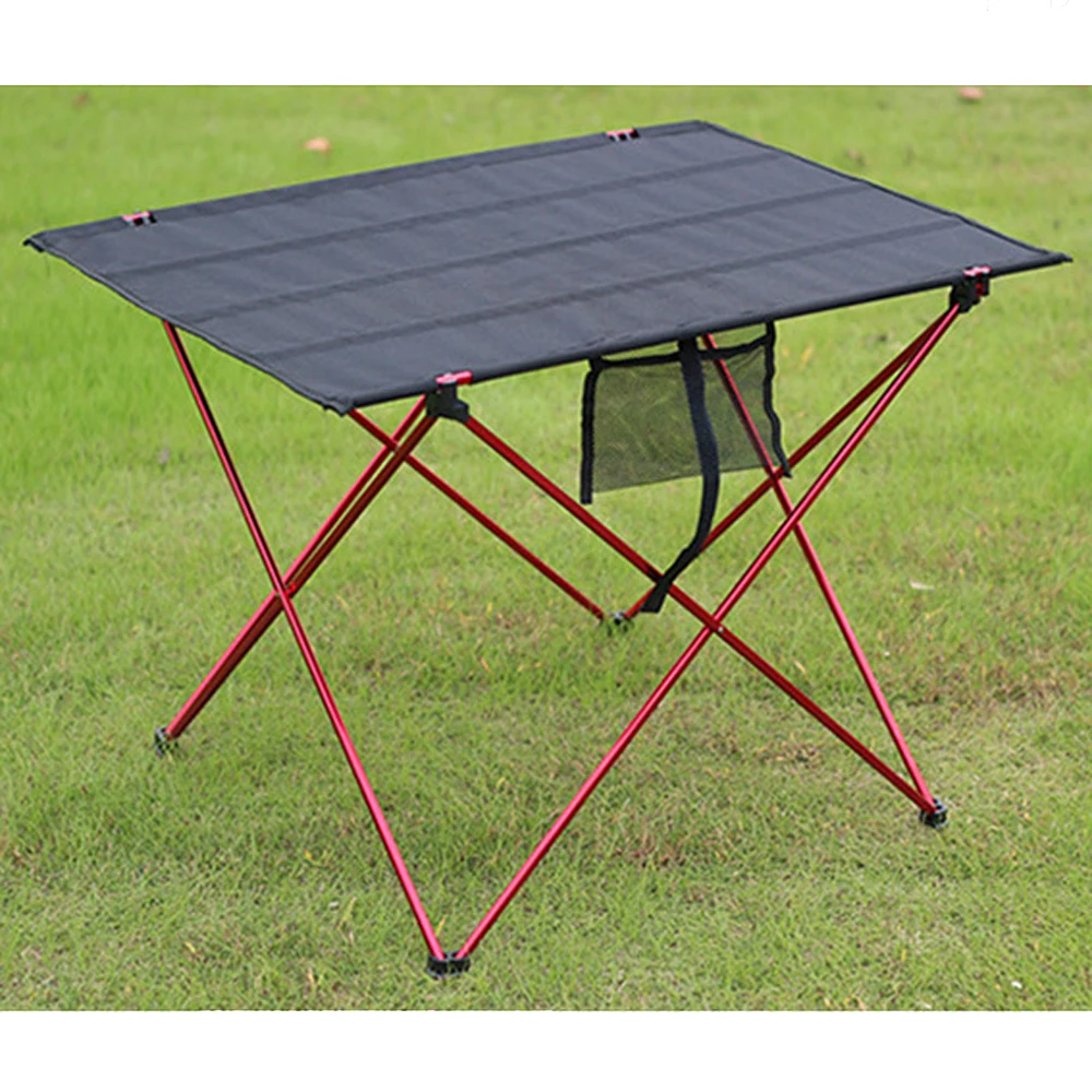Складной стол HooRu легкий пляжный складной для рыбалки пешего туризма с сумкой