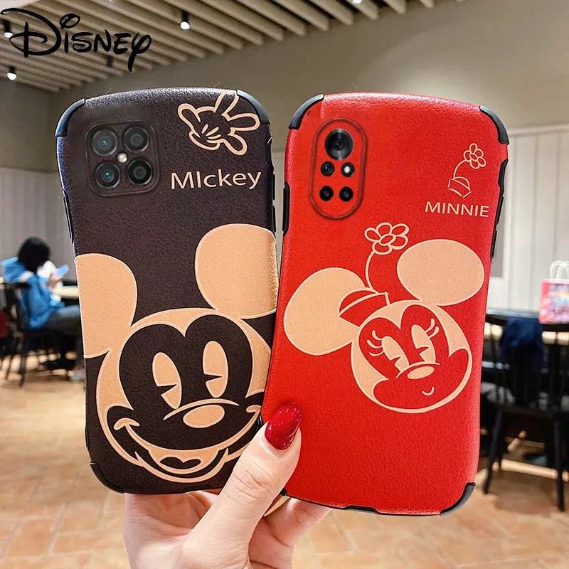 

Disney original mobile phone case small waist couple Mickey Minnie used for Huawei nova7 mobile phone case nove8//novo7pro