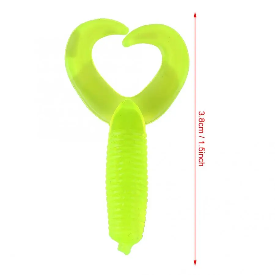 20 шт./компл. рыболовные приманки с мягким пластиковым сом рыба Червячные