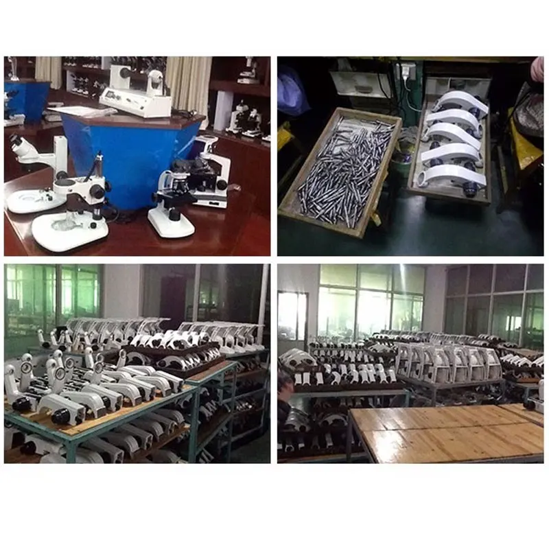 40 1600X светодиодный бинокулярный поляризационный геологический микроскоп для