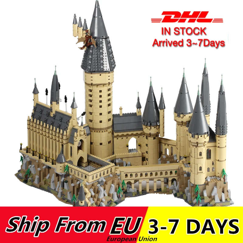 Фильм Охотники за привидениями Гарри Поттер замок хогвард Набор строительных