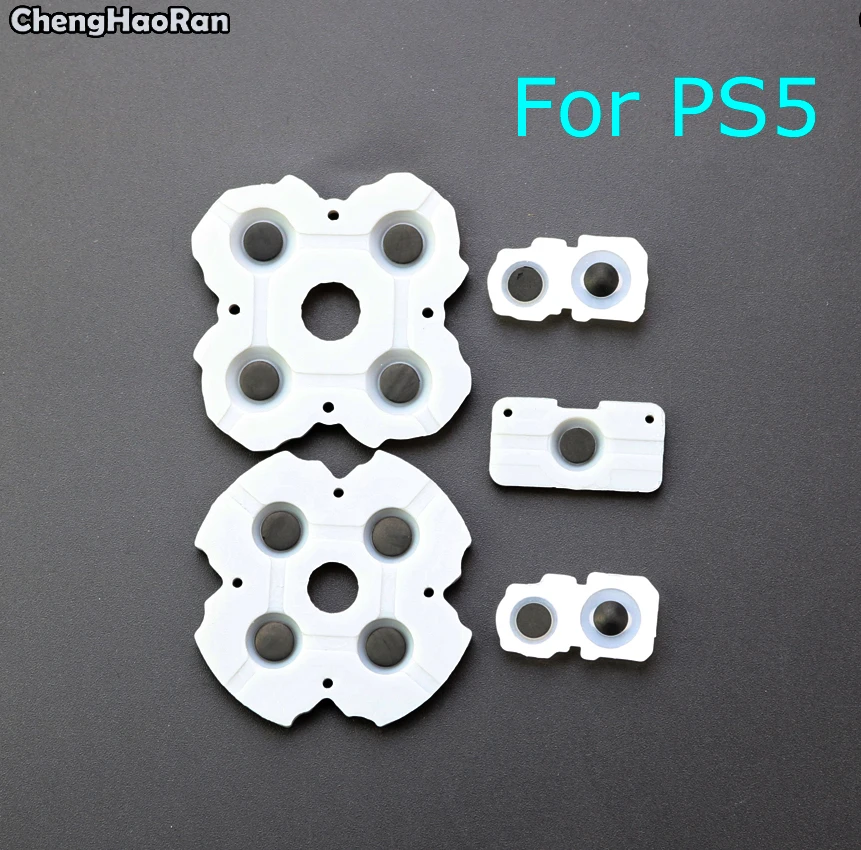 ChengHaoRan для PS5 2 комплекта мягких силиконовых резиновых драйверов ps5 Контроллер