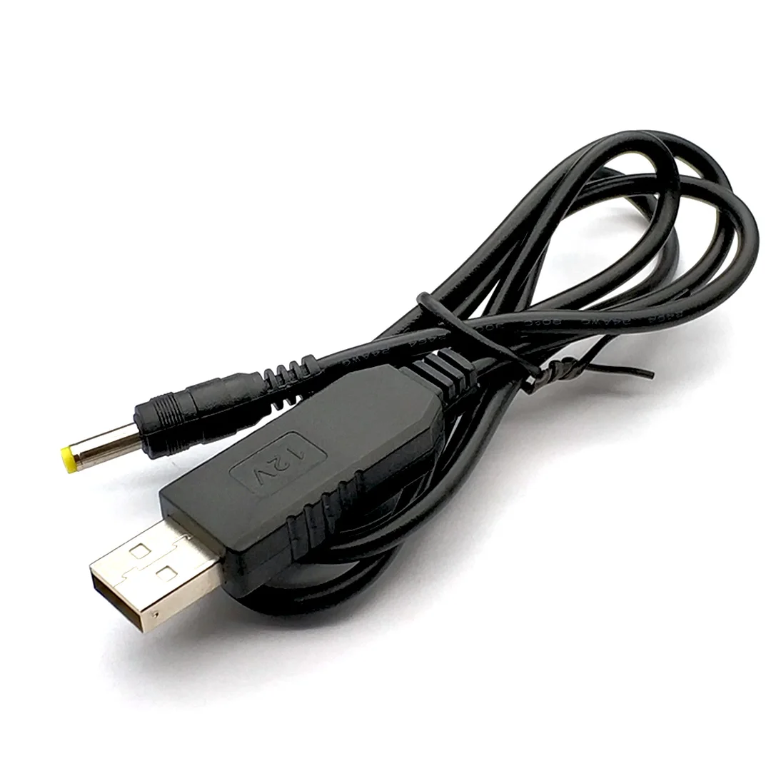USB силовой повышающий кабель постоянного тока от 5 в до 12 В Повышающий Модуль
