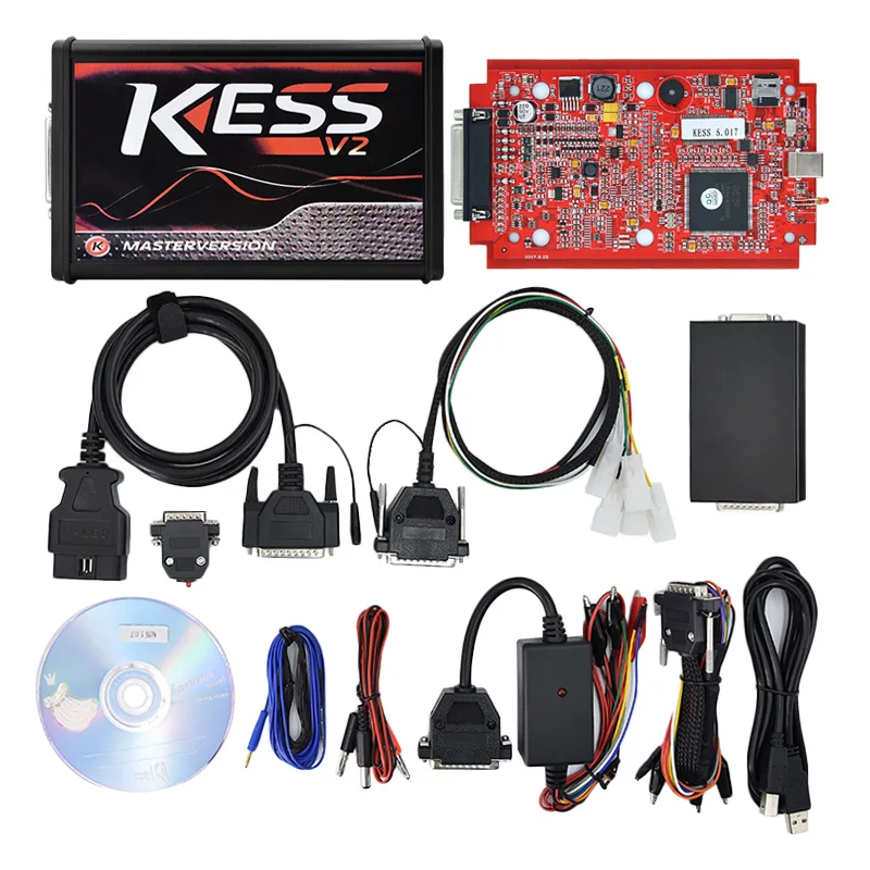 Red Online Master Ktag V7.020 V2.25 KESS V5.017 ECM Titanium DPF EGR без маркерного ограничения новый тестер