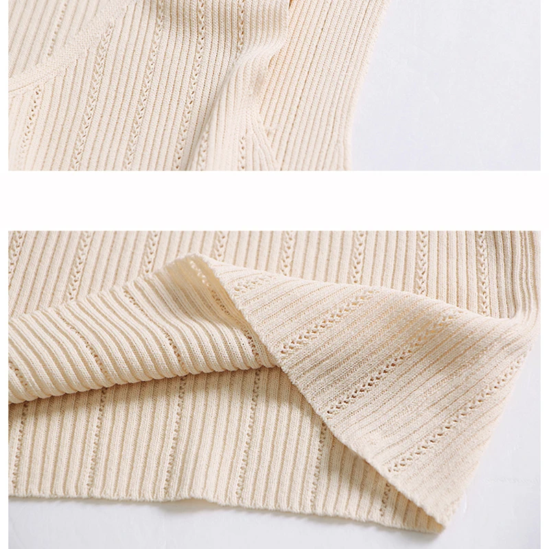 

Summer Tank Tops For Women 2020 V-Neck Hollow Out Black Casual Elasticity Sleeveless White Tank Top Mujer Pink Vetement Femme