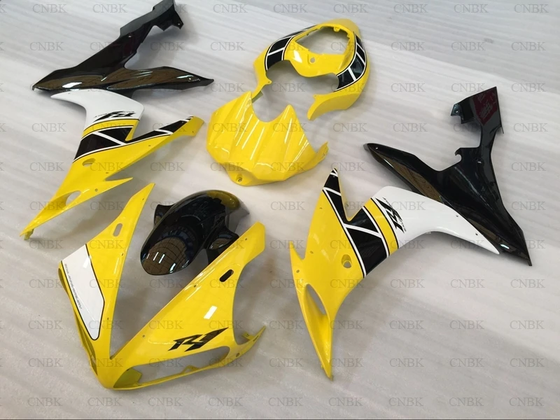 Обтекатель для YZF R1 2004 YAMAHA YZFR1 наборы обтекателей 04 05 Кузов 2006 желтый черный|Полные