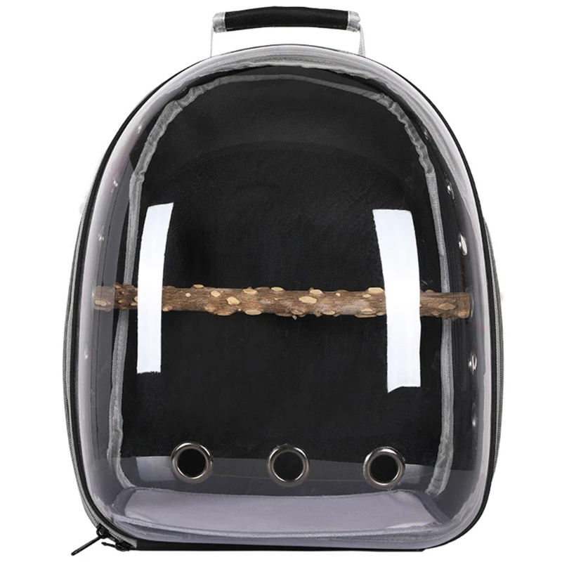 

Bird Carrier Backpack, Bubble Bird Travel Carrier Backpack with Standing Perch