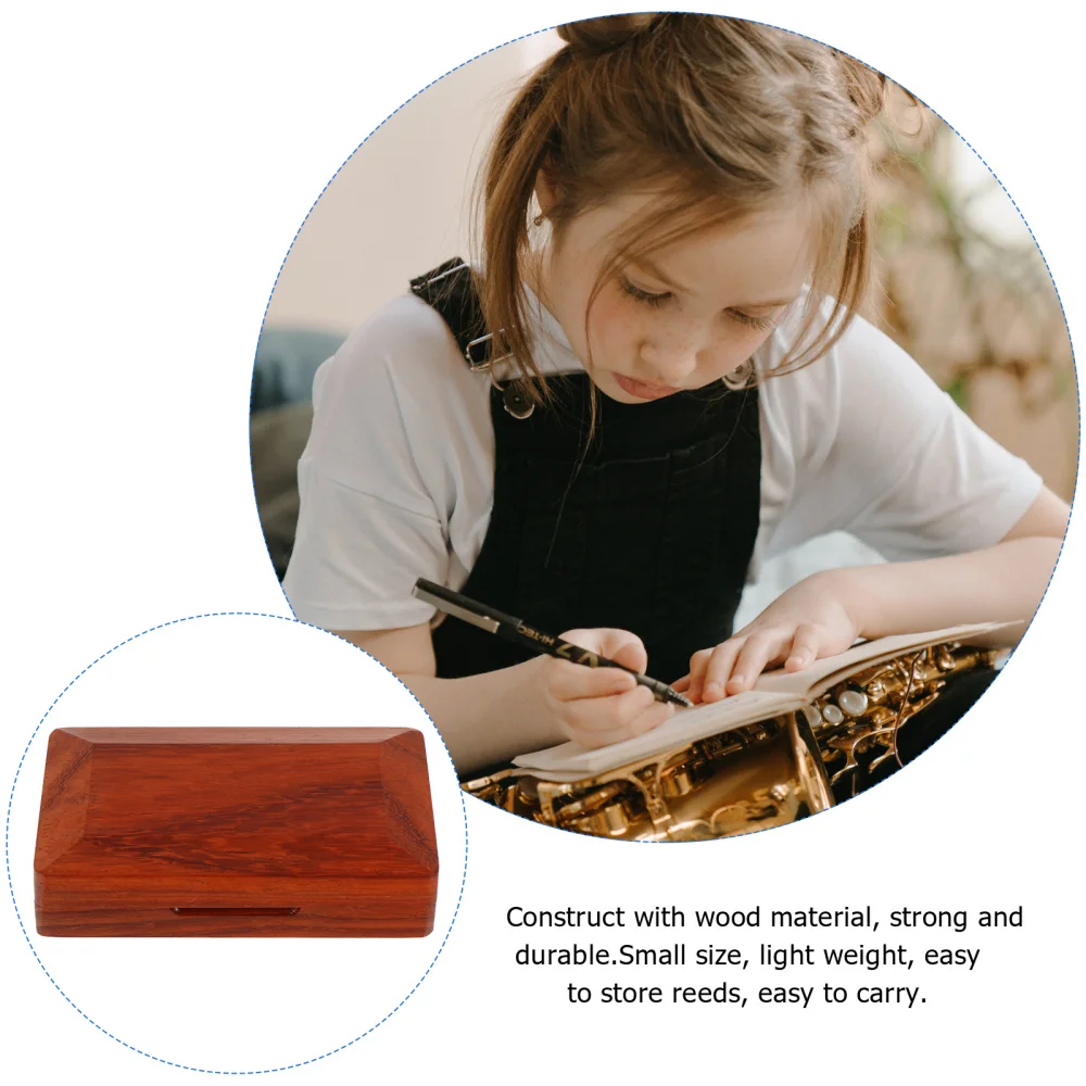 

1pc Durable Reed Container Useful Reed Storage Holder Instrument Reed Holder