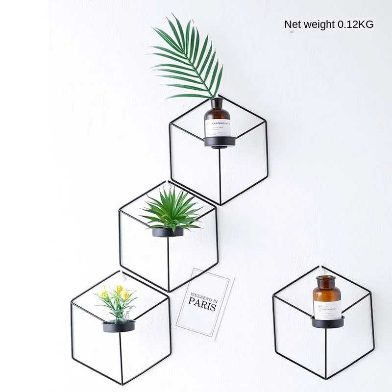 Забавный горячий скандинавский простой геометрический подсвечник современный