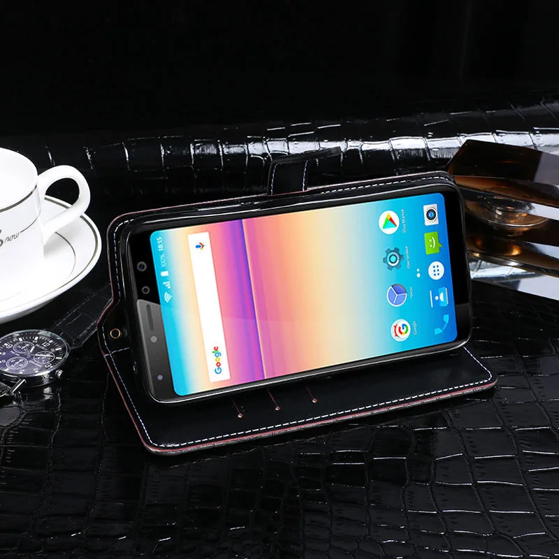 Кожаный защитный чехол-книжка iTien с подставкой из ТПУ и силикона чехол-кошелек Etui