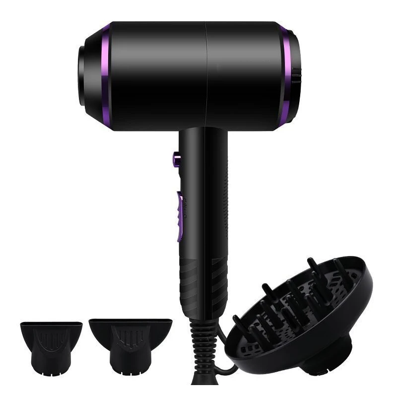 

220V Professional hair dryer fast negative ion blow dryer hot/cold air hair dryer salon home hair styling tool