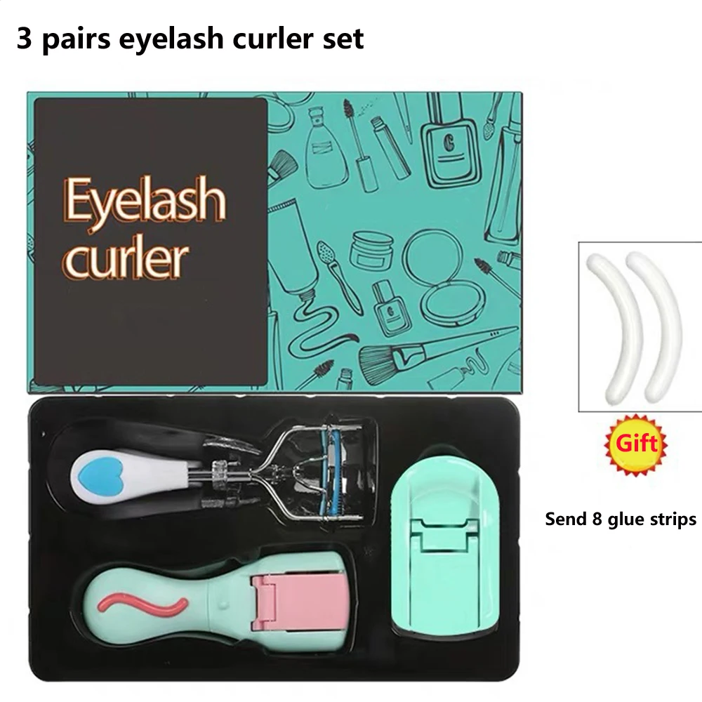 

Mini Eyelash Curler Lash Applicator Curler Set Eyelash Curler with Comb Eyelashes Curling Lashes Accessories Makeup Tools