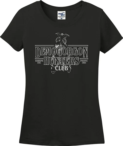 

Demogorgon Hunters Club Ladies T-Shirt (S-3X)