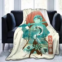 breath of the water bed blanket for couchliving roomwarm winter cozy plush throw blankets for adults or kids 80 x60