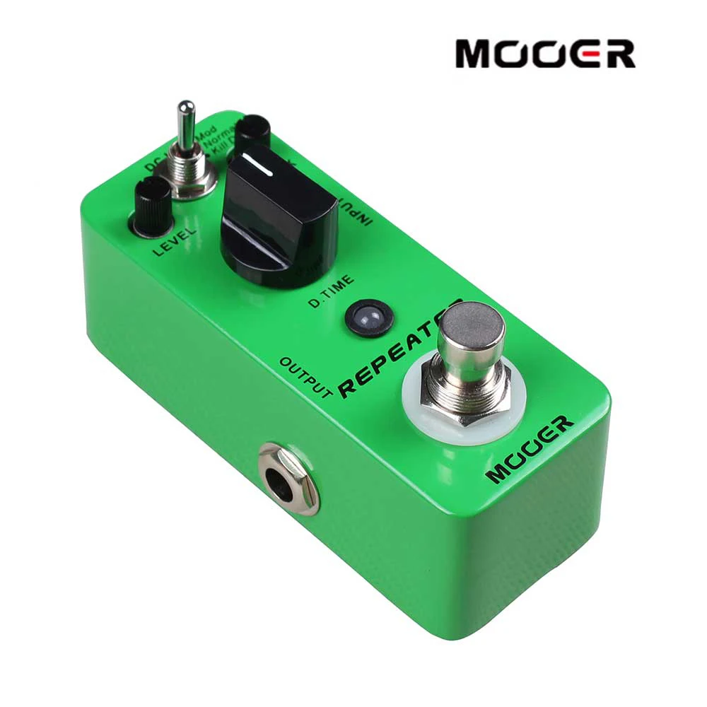 MOOER цифровая гитарная педаль с задержкой 3 режима работы
