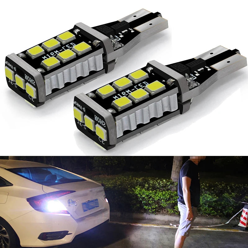 2x Canbus 921 912 T10 T15 15 Светодиодный 2835 SMD Резервное копирование лампа фонарь заднего