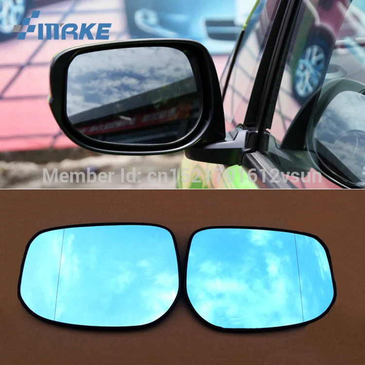 SmRKE 2 шт. для Honda FIT зеркало заднего вида синие очки широкий угол Led поворотники