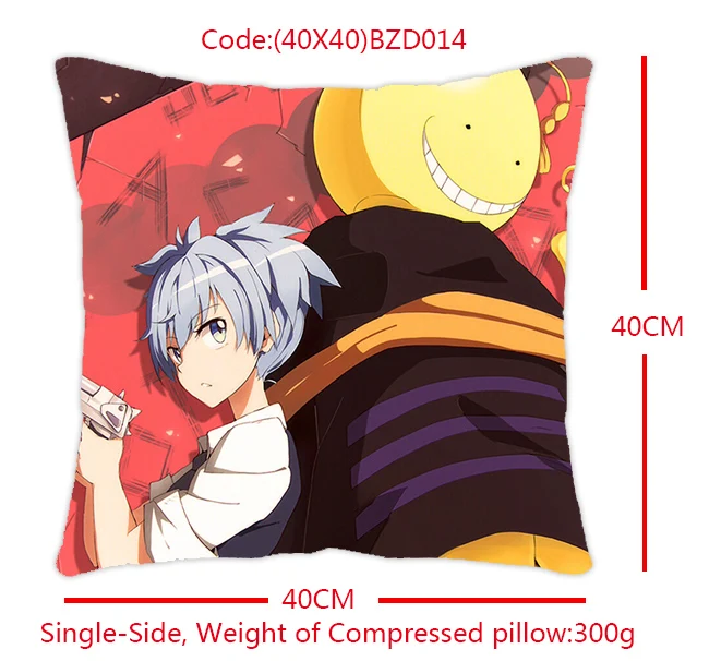 IVYYE класс убийц аниме индивидуальные Подушка Чехол дома Спальня обложки подушки